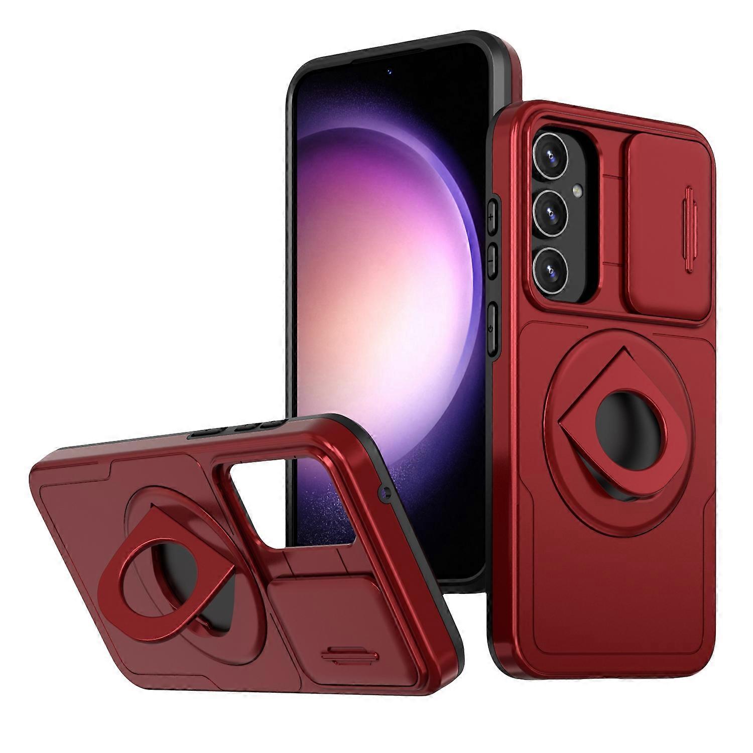 For Samsung Galaxy S23 FE MagSafe Shock Ring Camera Protection Case