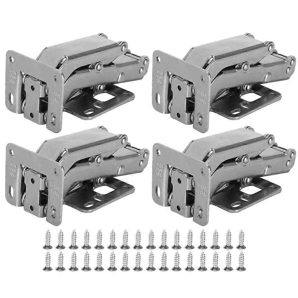 4 Set Hinge Large Angle 165180 Degree SpecialShaped Adjustable Hole Free Office Supply