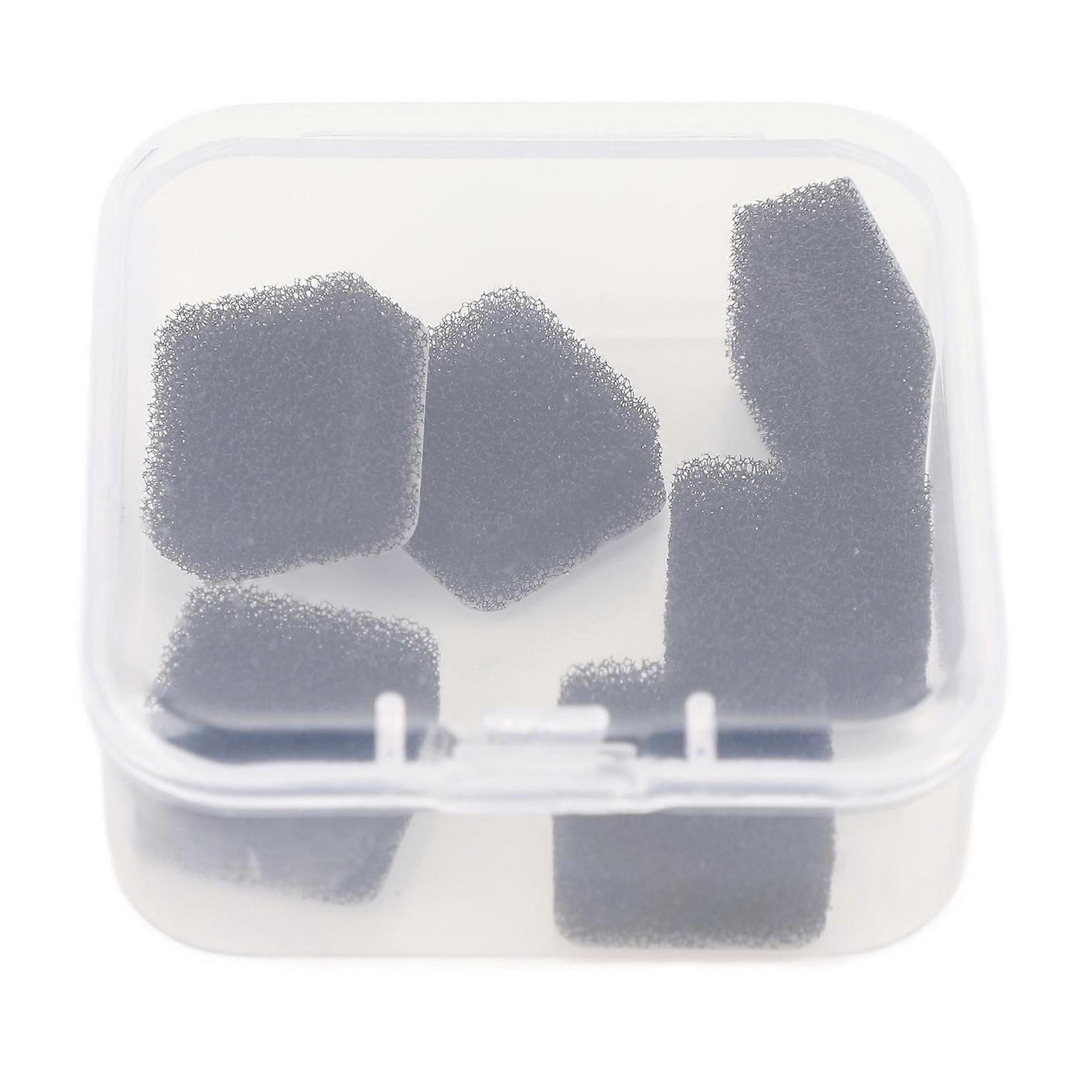 6pcs Mic Wind Muff Compatible for X4 X3 Camera Noise Reduction Sponge Camera Mic Windscreen 