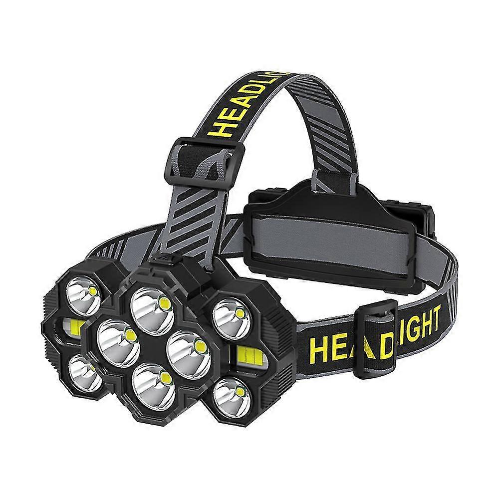 Headlamp Rechargeable, Bright Leds Head Lamp Flashlight For Outdoor Running, Hunting, Camping