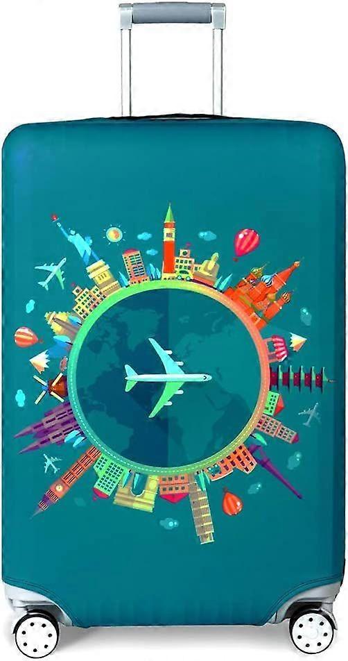 Capa de bagagem de viagem Capa protetora elástica de mala de viagem para bagagem de 25 a 28 polegadas