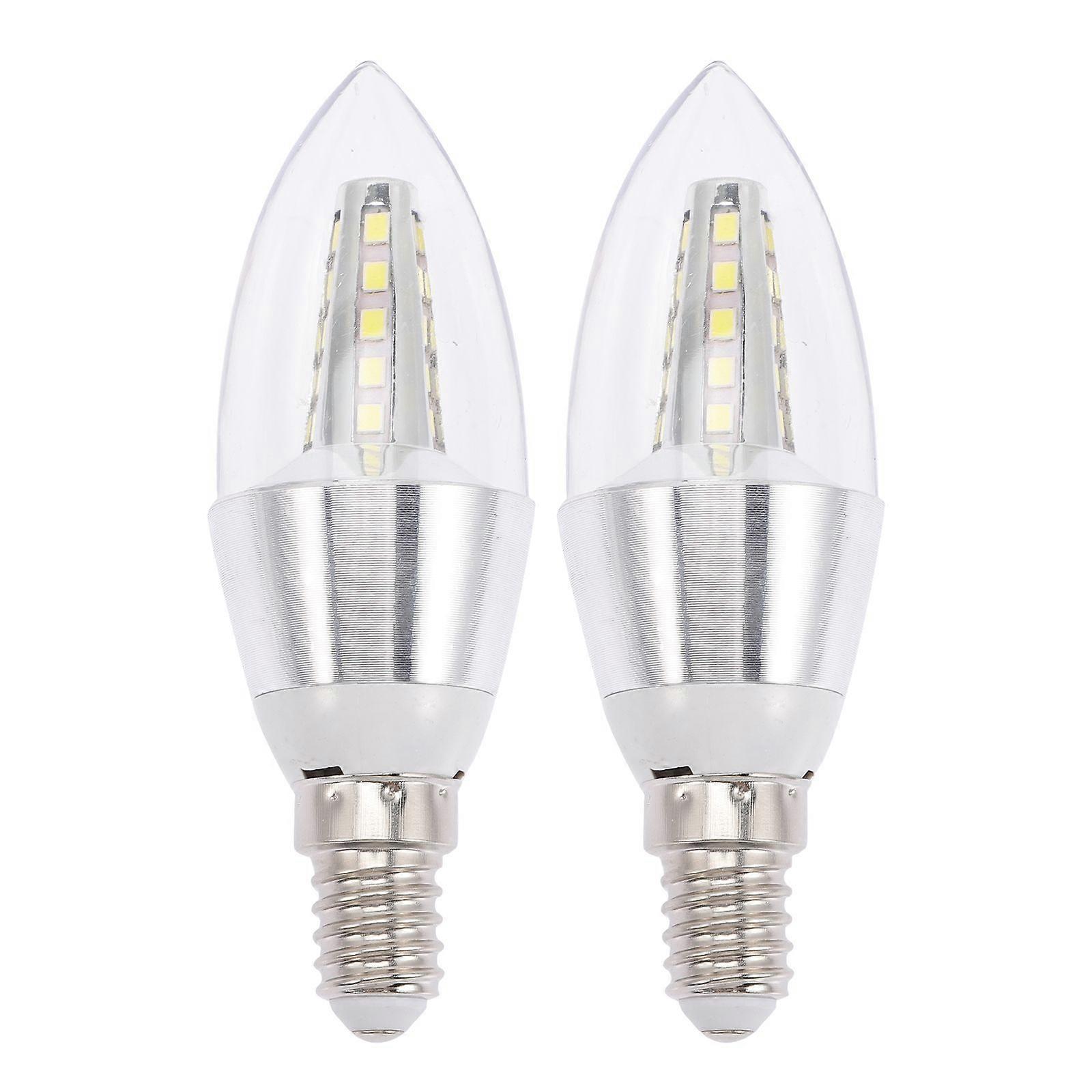 2pcs Chandelier Light Bulb E14 Base Candelabra Light Bulb 5w Decorative Bulb