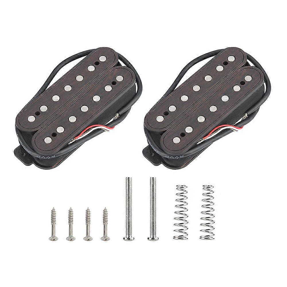 Replacement Guitar Pickup Sets Bridge Neck Pickups Replacement for 7-String Electric Guitars