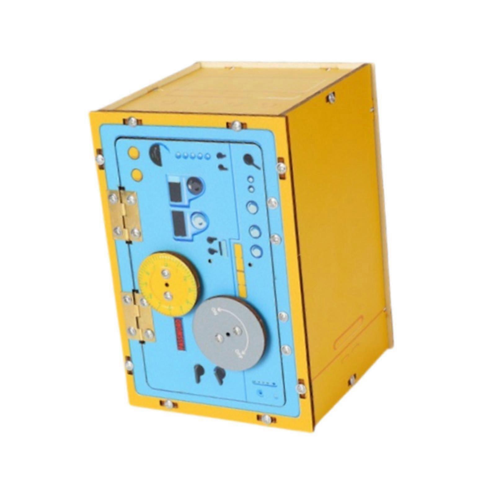 Mechanical Password Box Learning Toy Building Projects Diy Science Experiment