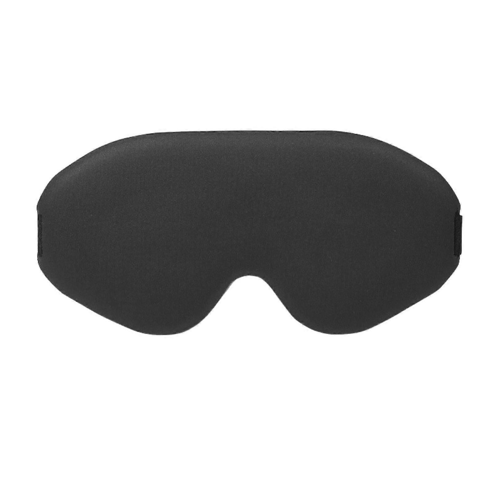 3D Contoured Sleep Cover for Women Men Enhanced Eye Space for Side Sleepers Light Blocking Breathable Eye Patch with Adjustable Straps