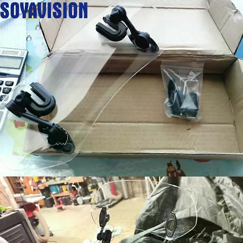 Motorcycle Windshield Windshield Bracket Components Screen Shield Adjustment Device compatible for S1000XR F800GS Universal MAXP