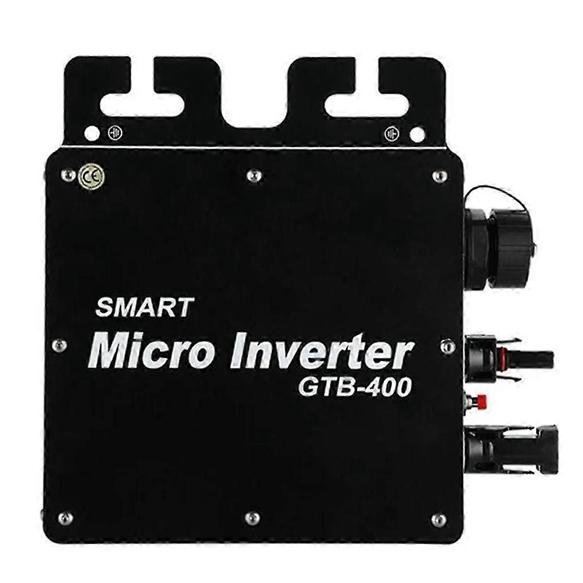 Grid Tie Solar-Wechselrichter 400W Intelligenter Mikro-Wechselrichter 22-50VDC MPPT IP65 WiFi Reine Sinuswelle Conve