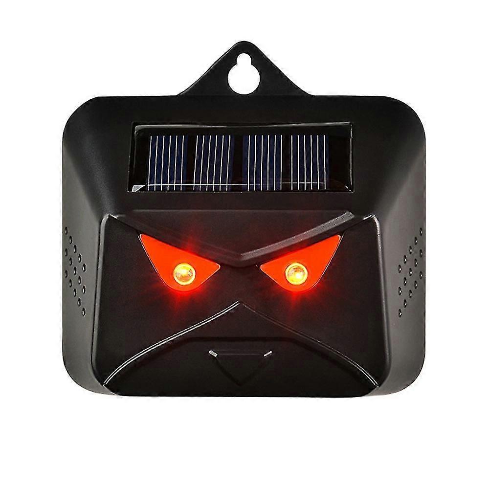 Multi-silicon Solar Panel Battery Dual Powered Animals Repeller