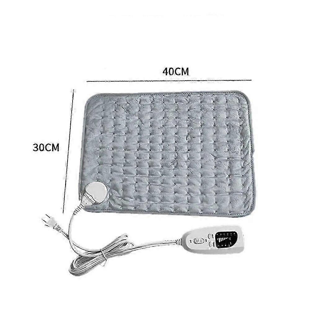Soft Electric Heating Pad Blanket with Adjustable Temperature Settings heat mat For Back Neck Pain Relief Muscle Cramps 40x30cm