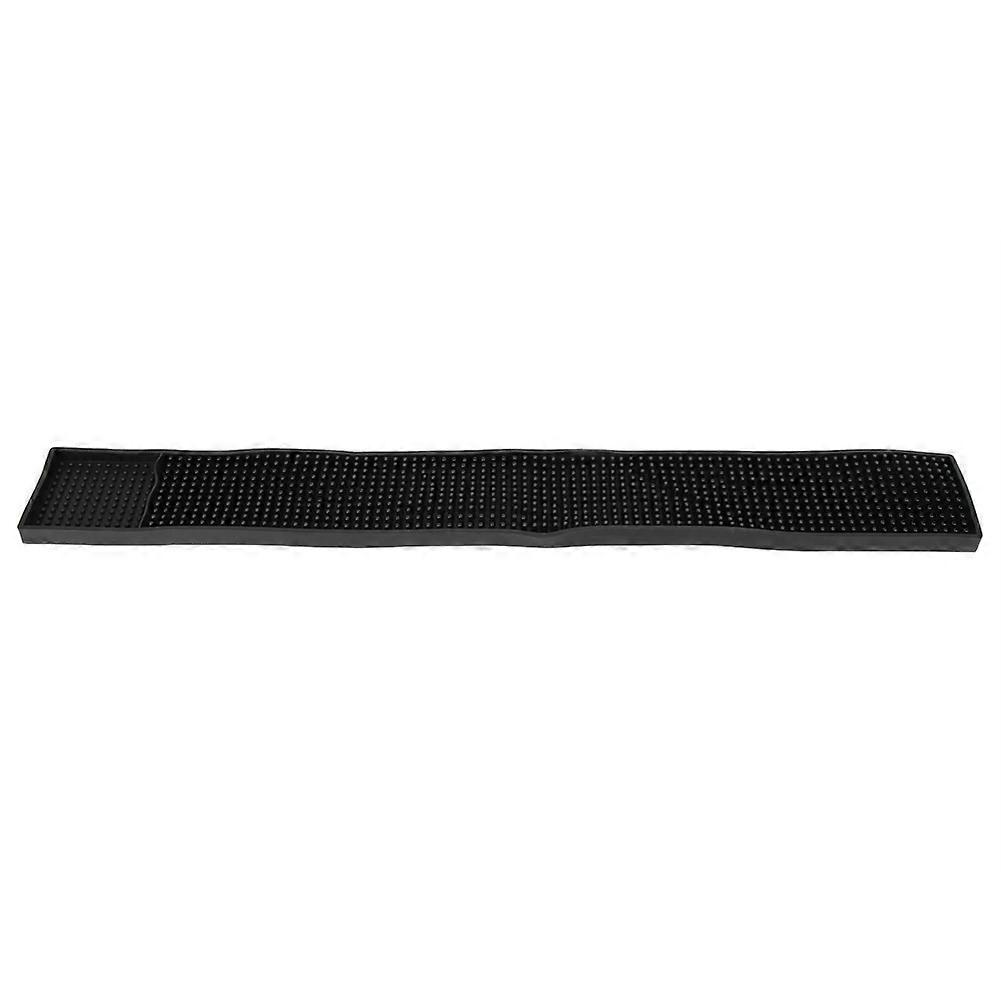 Silicone Drinks Tea Cup Mat Coasters Small Rectangular Anti Slip Water Absorption Mat For Home Bar Use