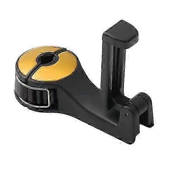 Car Headrest Hidden Hook 360-Degree Rotation Easy to Install Adjustable Hanger Rear Hook Cell