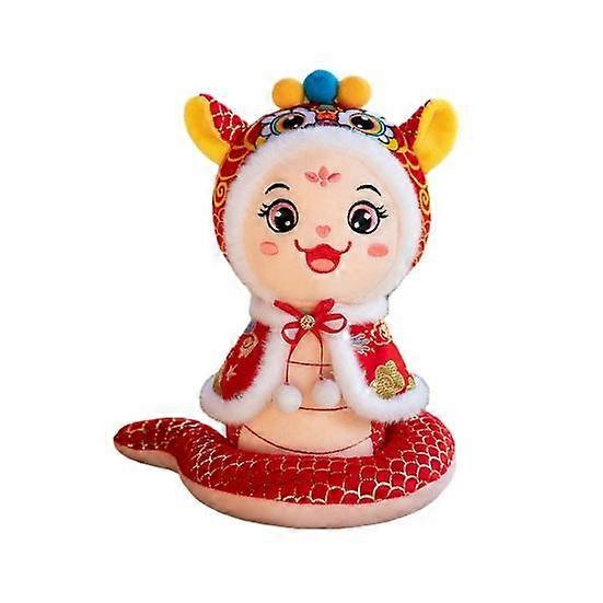 2025 Year of The Snake Plush Doll Chinese New Year Stuffed Animal Mascot Toy for Spring Festival Table Decorations And Gifts