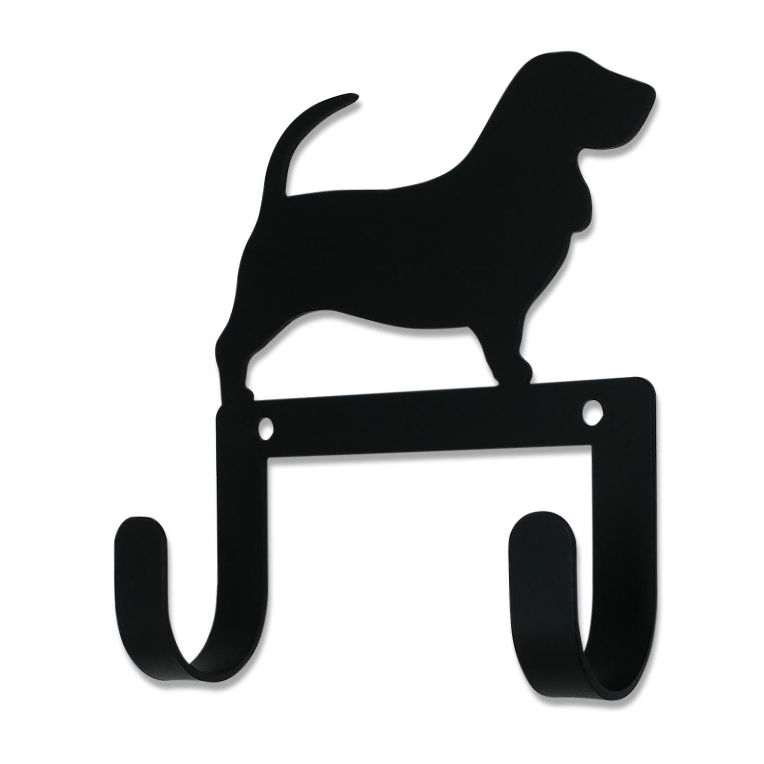NEW Basset Hound Leash and Collar Wall Hook