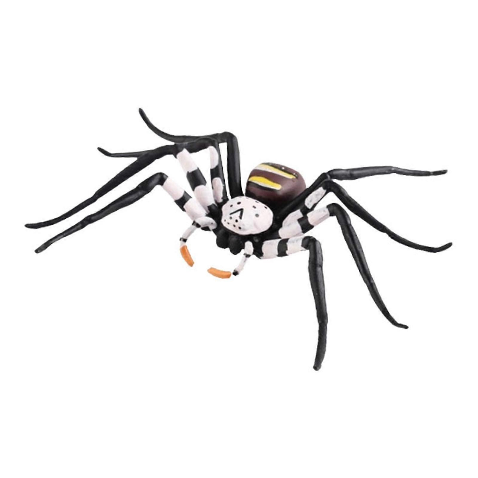 Mini Spider Figurine Model Halloween Props Collection Spider Action Model