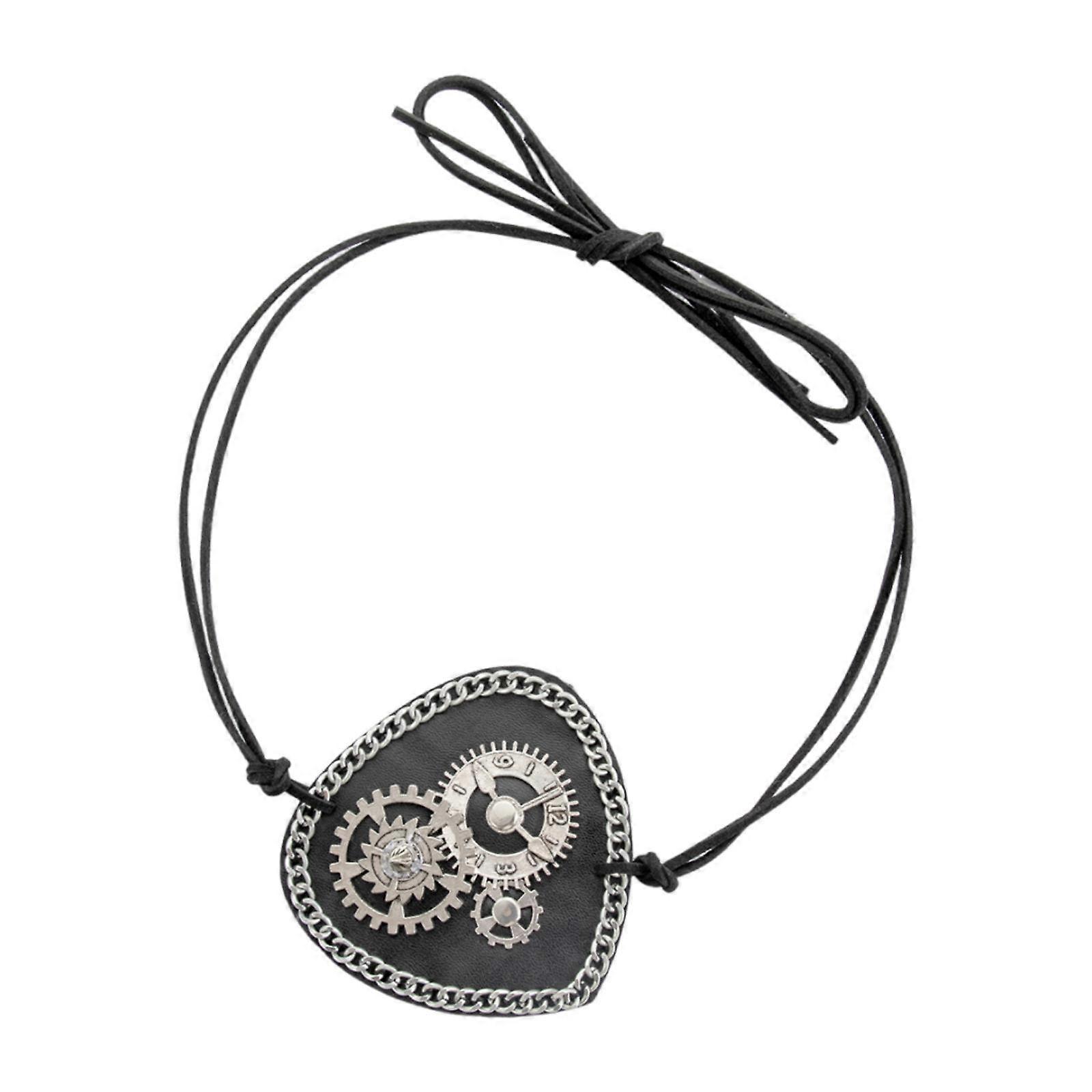 Halloween Steampunk Eye Patch Prop Eyewear for Stage Performance Carnivals Party