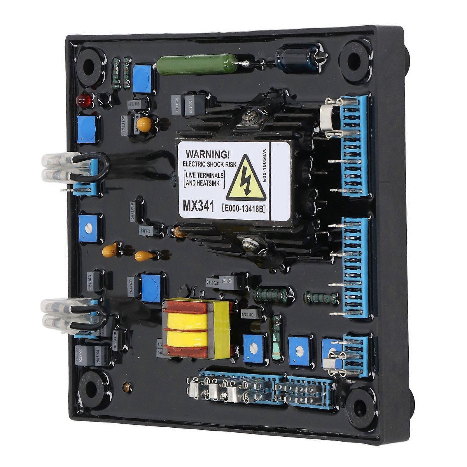 Brushless Generator Automatic Voltage Regulator 3 Phase Generator Voltage Controller Input AC140‑