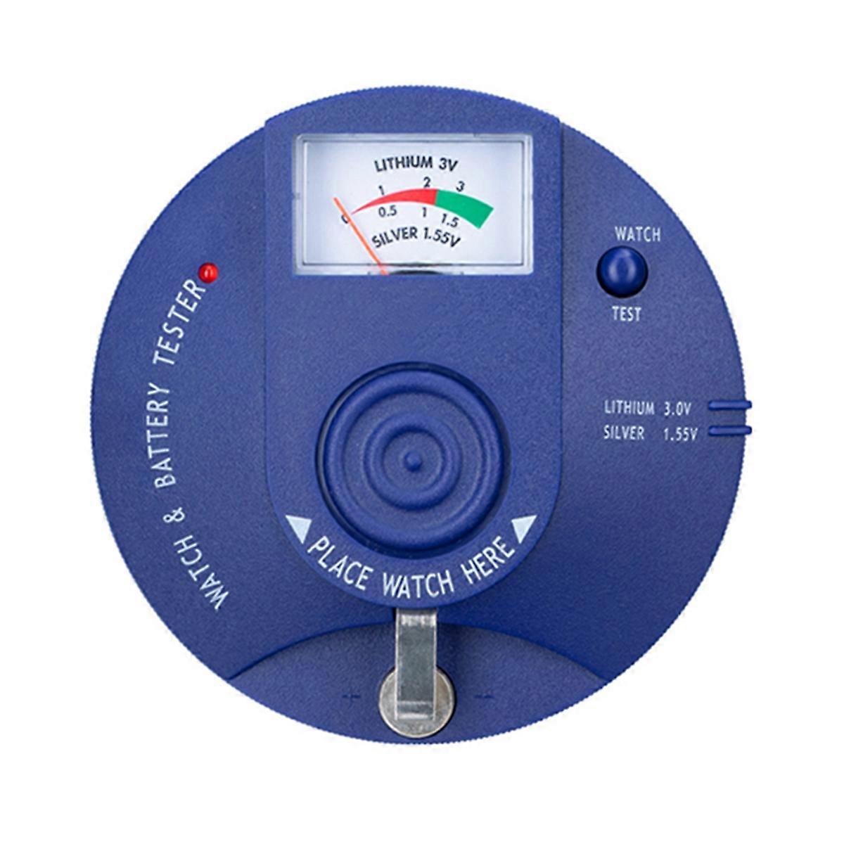 Quartz Movement Tester ,Circular Type Watch Battery Pulse Tester and 1.5V 3V Button Cell Battery Ana