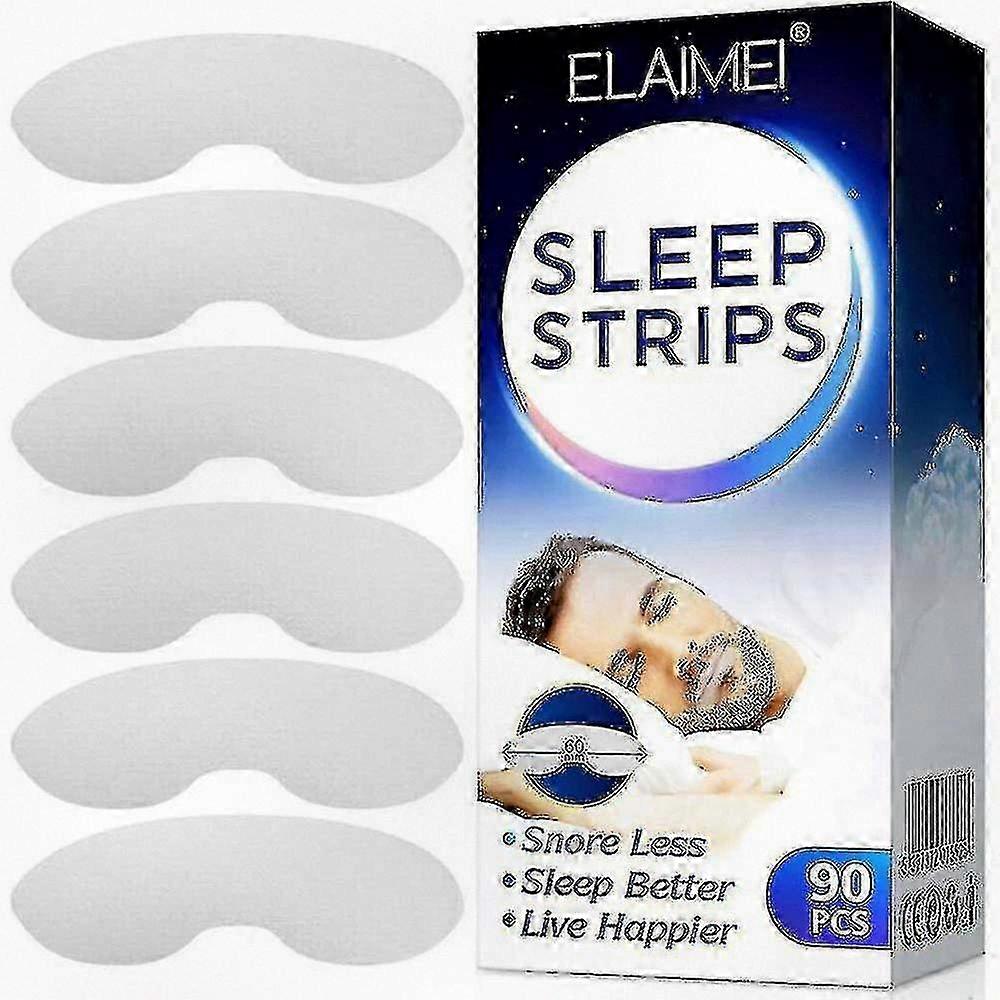 90 Count Sleep Strips Mouth Tape for Snoring Relief and Mouth Closure