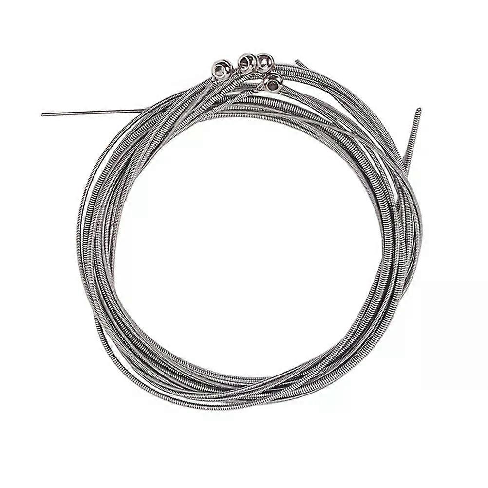 4Pcs Bass Strings Set Durable Steel Bass String Guitar Parts Accessories Electric Bass Strings For Musical Instruments