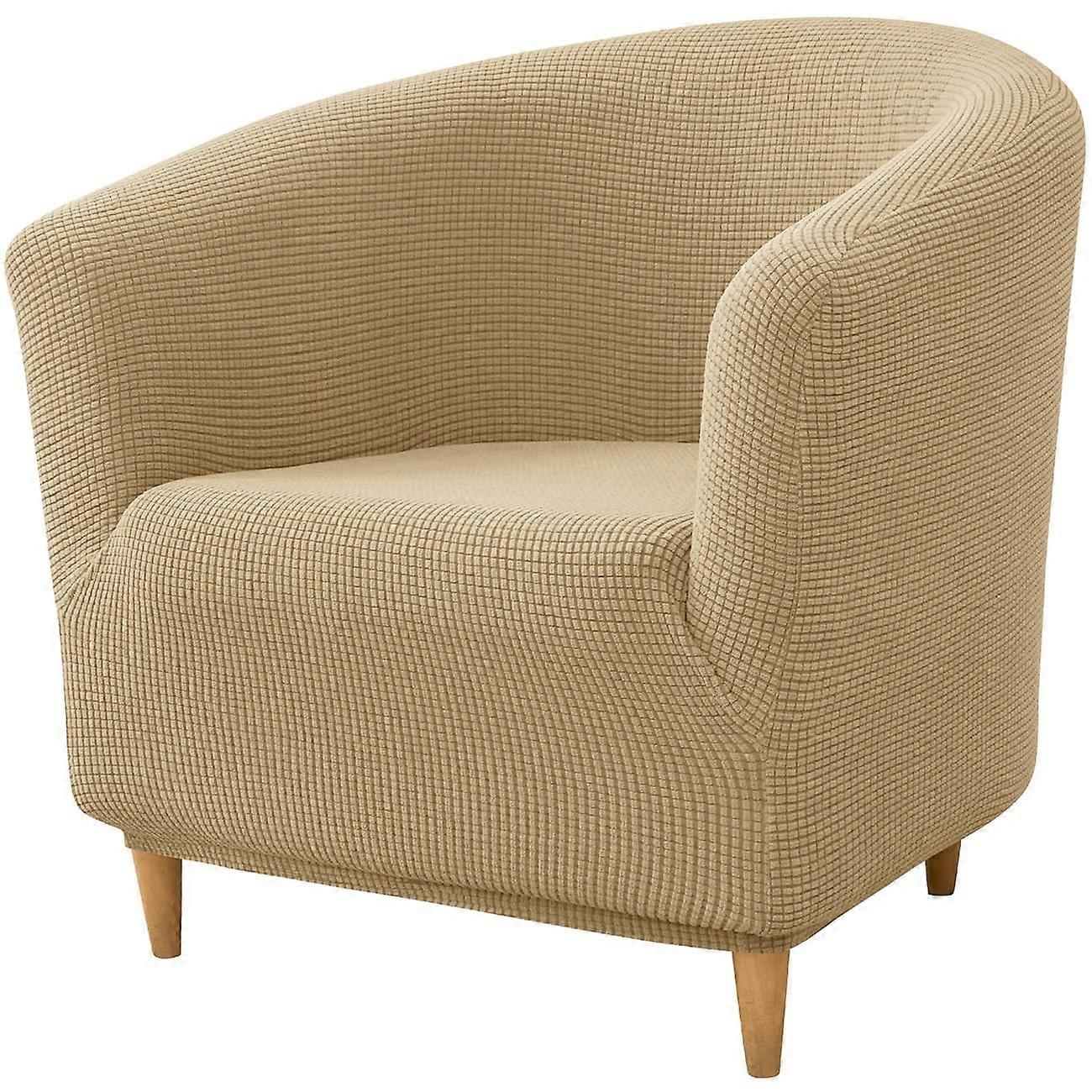 Stretch Printed Soft Spandex Removable Club Chair Slipcover for Living Room in Various Sizes and Colors