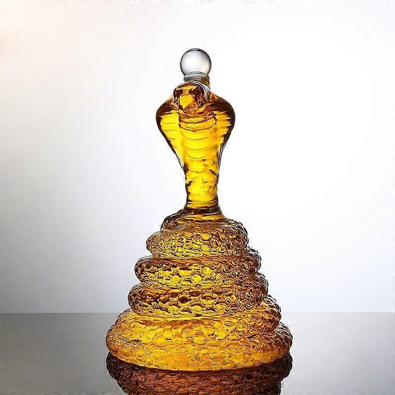 Snake Whiskey Decanter for Home Decoration and Liquid Container 1000ml