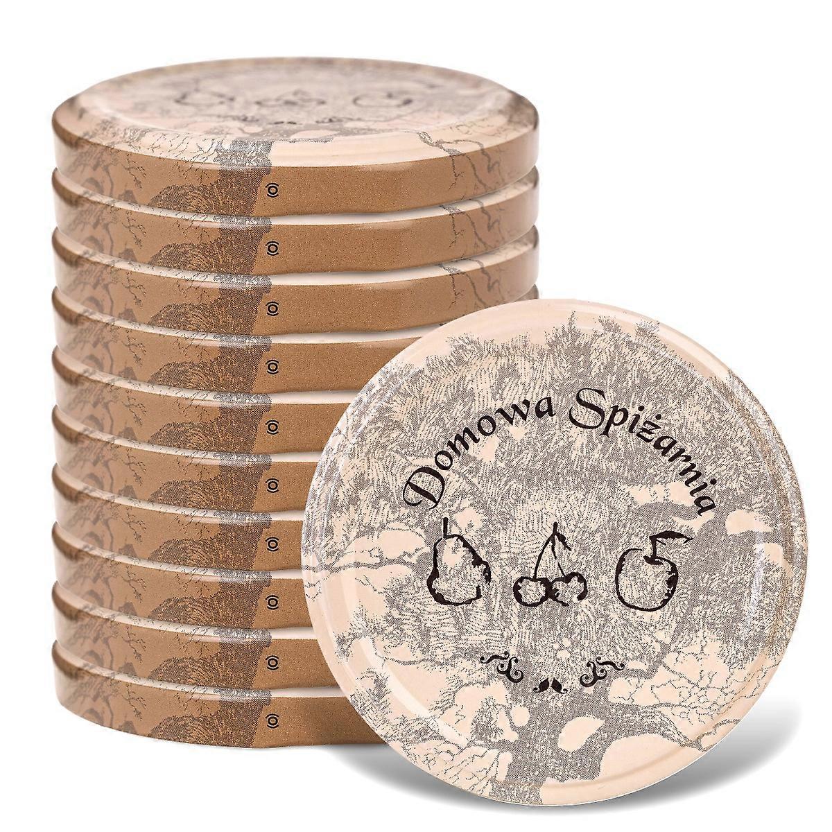 KADAX 10x Tapas de tarro fi 66 Tapas de tarros Tapas conservas