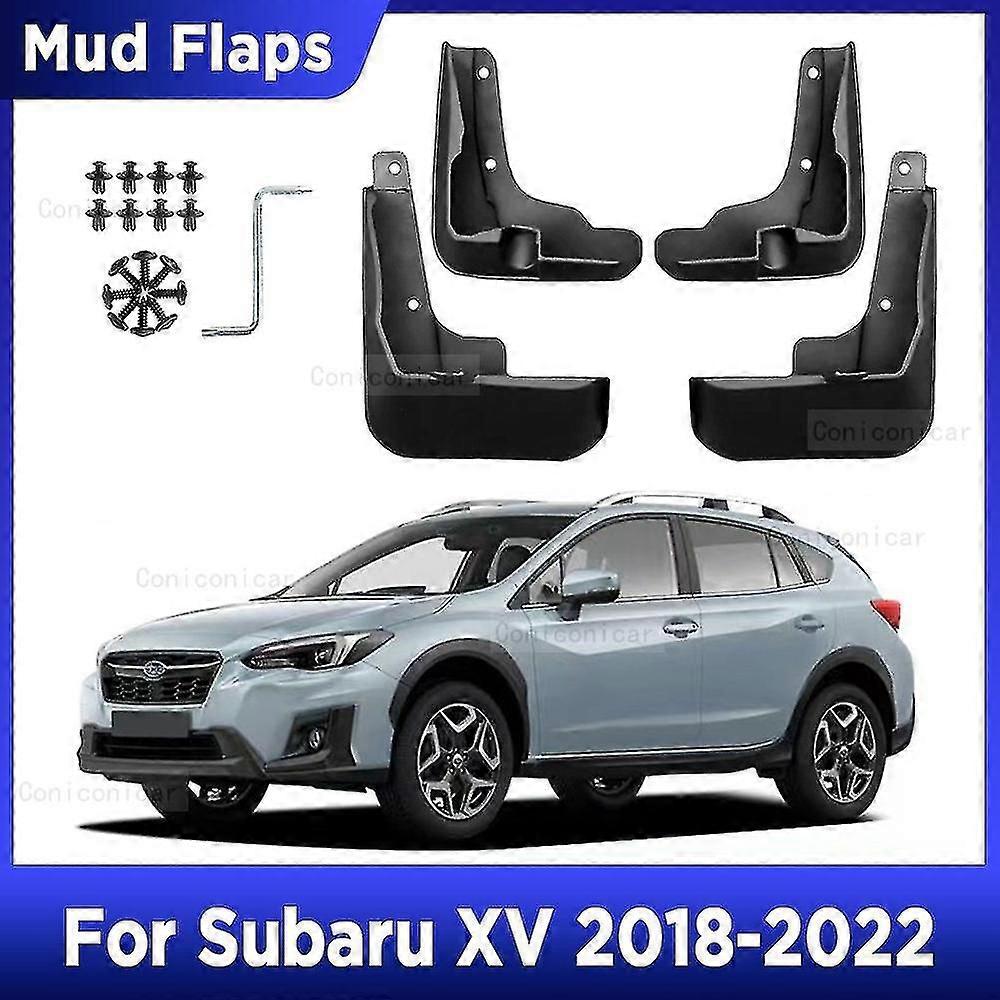 Pentru Subaru XV 2020 2021 2018-2022 4pcs Mud Flaps Splash Guard Mudflaps Mudflaps Front Rear Fender Auto Styline Car Accesorii