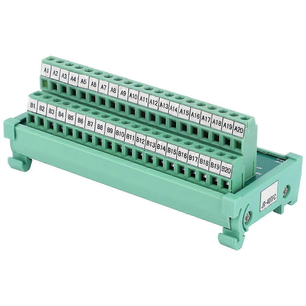 For FJ40P PLC Breakout Board Terminal Block Signal Adapter Board PLC Adapter Module