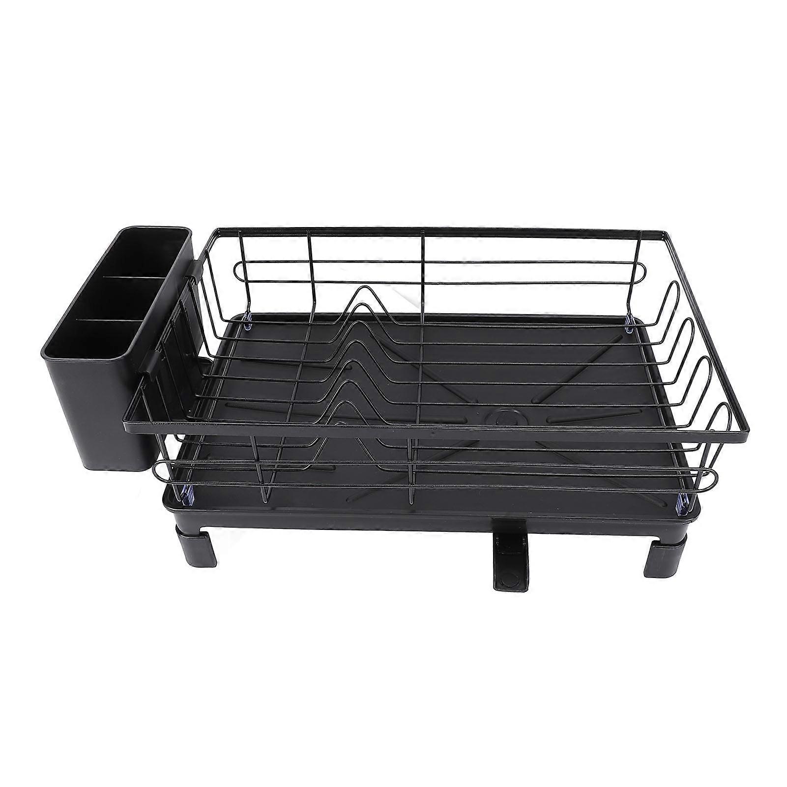 Kitchen Drying Basket Iron Large Capacity Multifunctional Drying Rack Dish Drainer Kitchen Supplies
