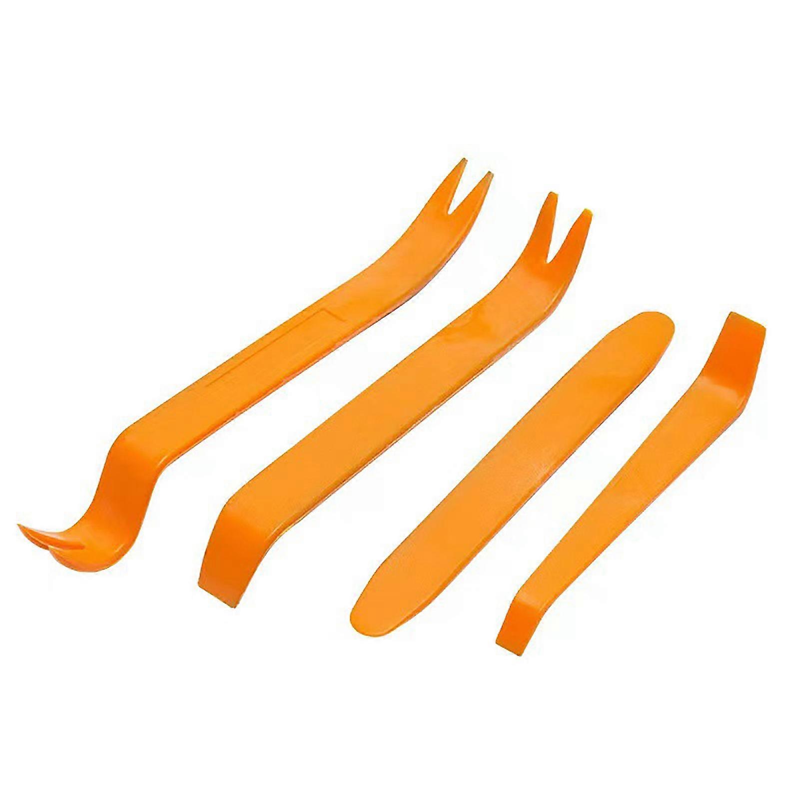4PCS Auto Trim Removal Ergonomic Design Multi Functional Durable Safe Reliable Plastic Pry Tool Kit