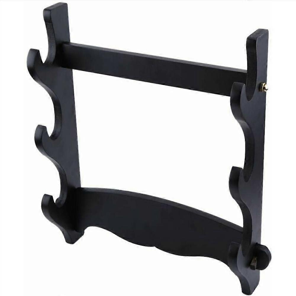 33*35cm Wall Mounted Katana Stand, 3-Layer Saber Stand for Samurai Sword Display Stand, Wakizashi Tanto Katana Stand Holder Mount