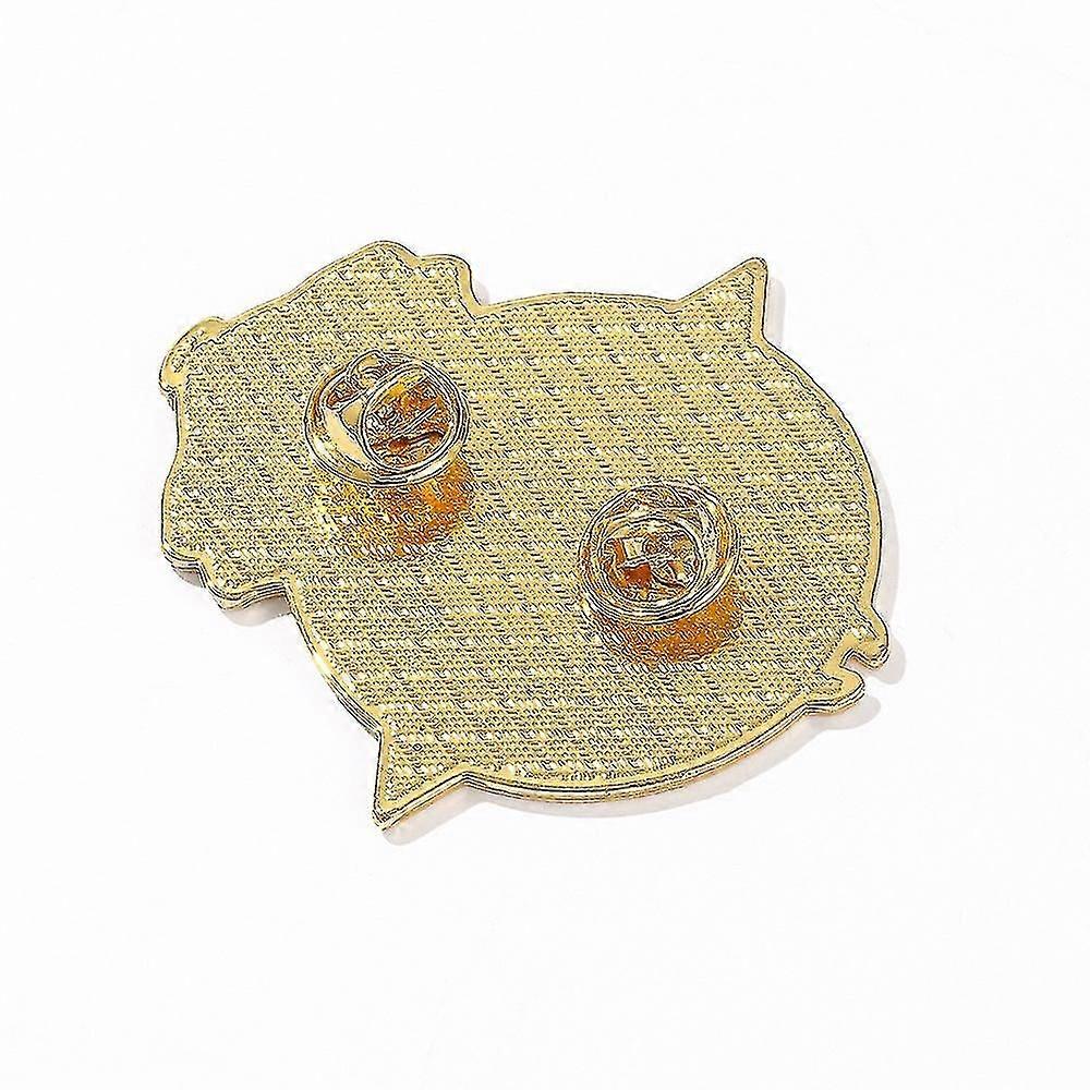 Light Metal Badge Edition Brooch
