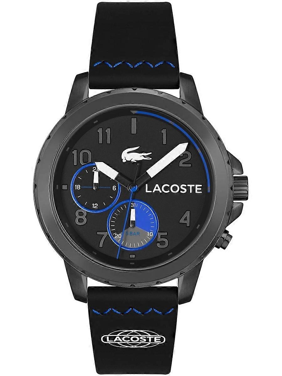 Lacoste musta silikoni 2011206 miesten kello