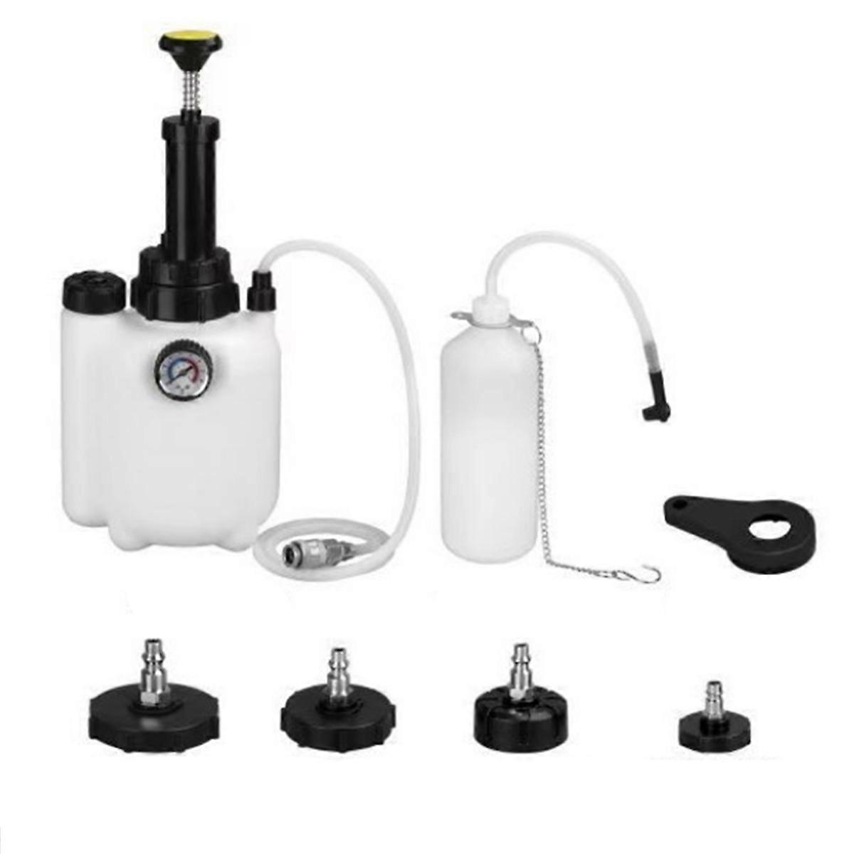 3L Car Brake Fluid Bottle Pressure Bleeding Changer Vacuum Pump Manual Car Brake Bleeder Kit with 1