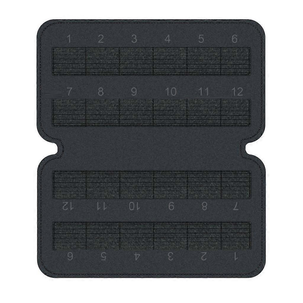 デッキ24スロット用メモリーカードストレージキーパーTFMicroSDカードオーガナイザー