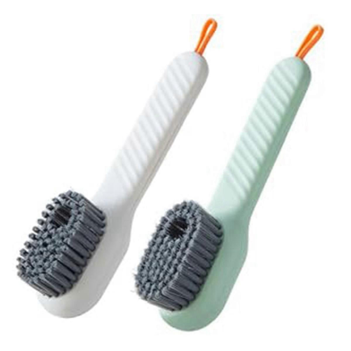 2 in 1 Multifunction Cleaning Brush, Cleaning Brush with Soap Dispenser, Multi Function Cleaning Br