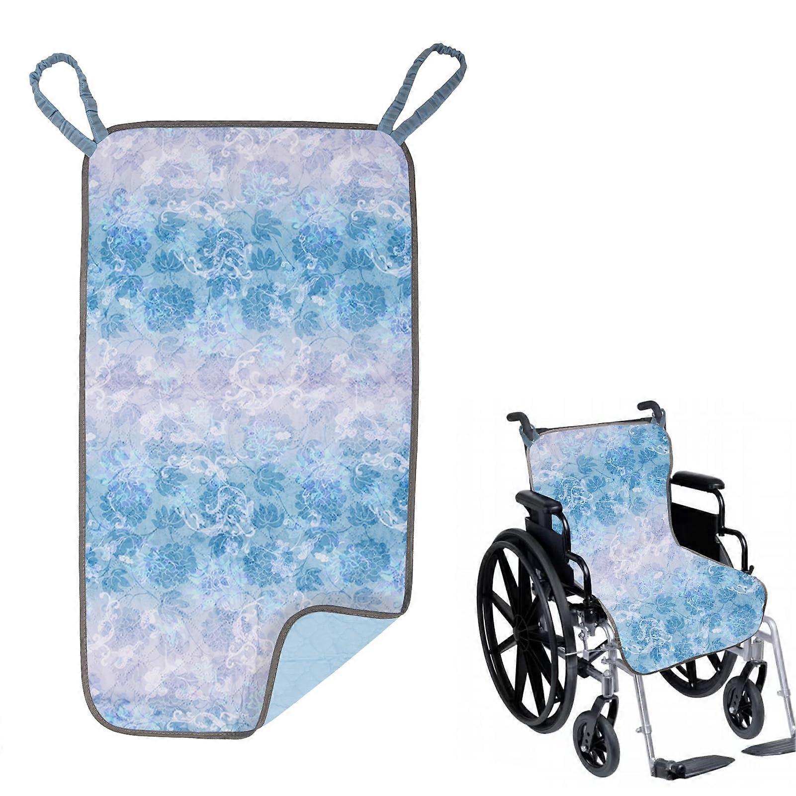 Highly Absorbent Incontinence Wheelchair Pads 22" x 21" for Washable Elderly Use - Reusable, Waterproof, XL Size