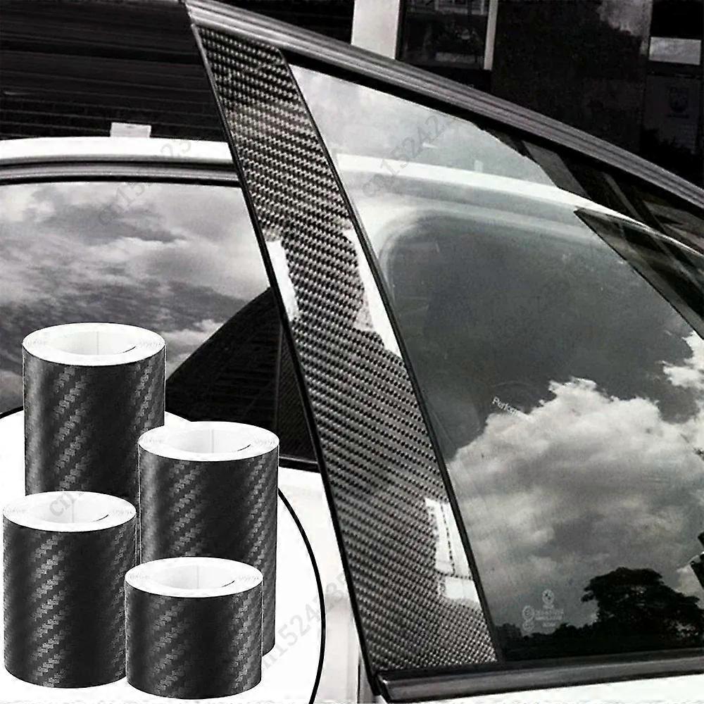 Carbon Fiber DIY Paste Waterproof Anti Scratch Tape Scratch-proof Protection Film Car Decorative Tape for Auto Side Mirror Trunk