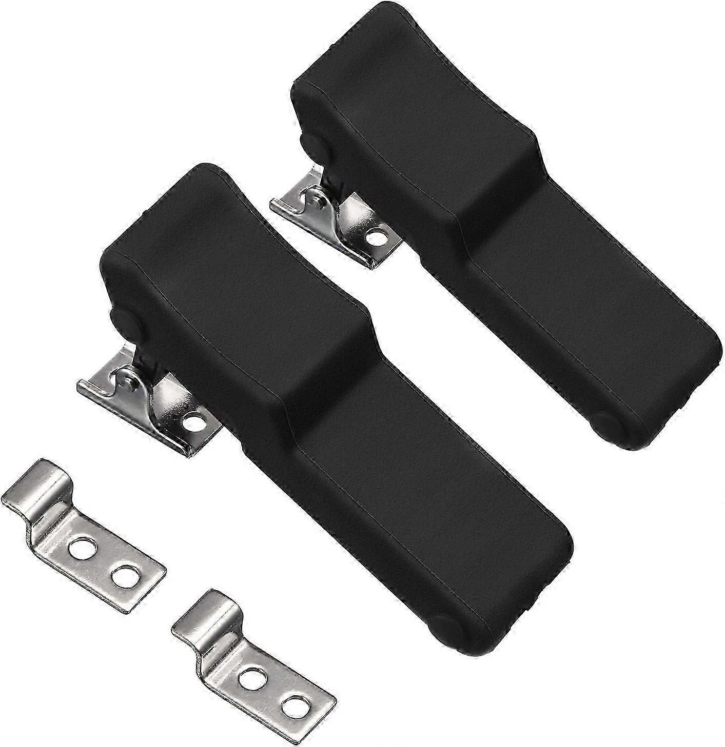 2pcs Flexible Rubber Draw Latch, Front Storage Rack Latch Over Center Thermoplastic Elastomer Boat Latch (a-5-f6)
