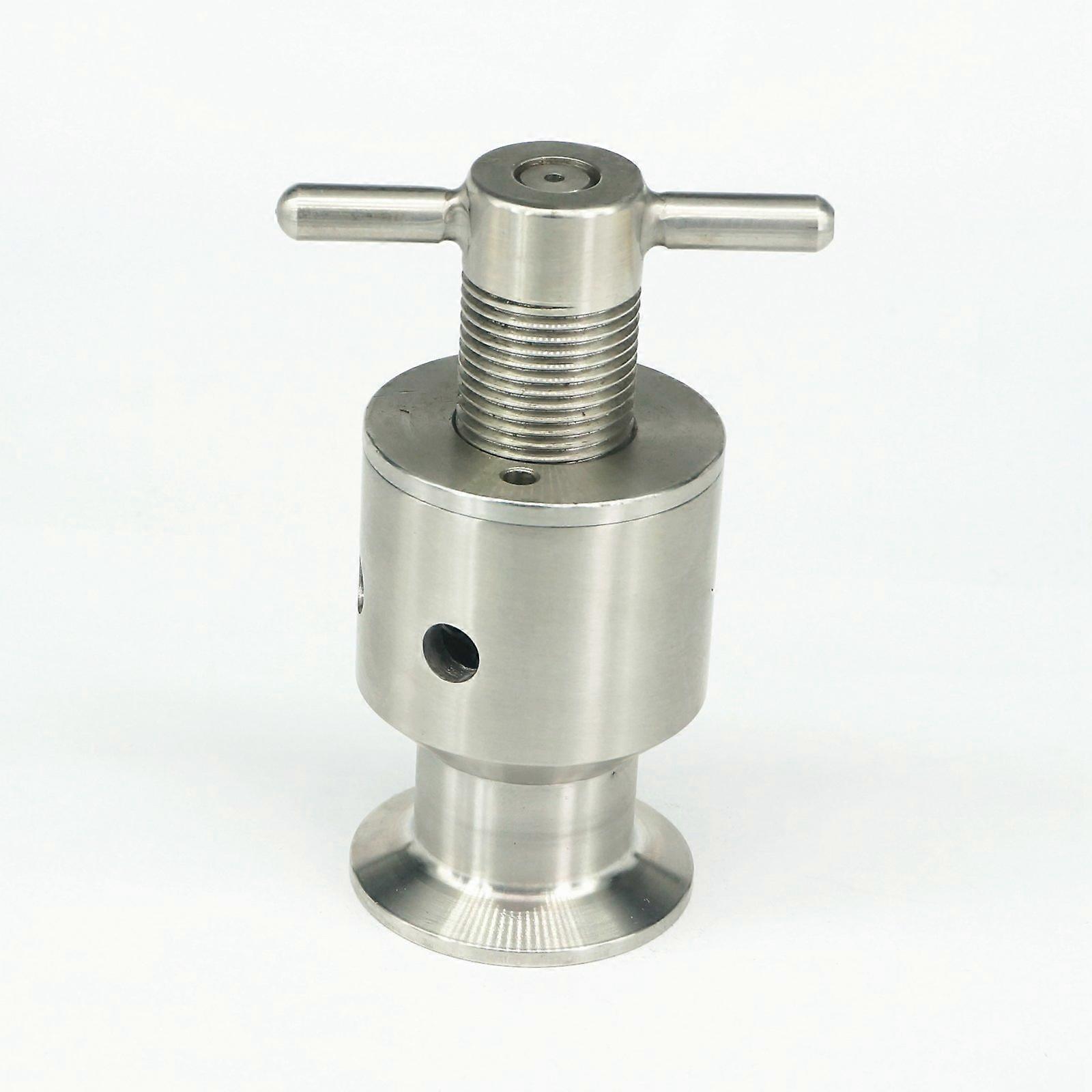 1.5' Tri Clamp 0.55 Bar Adjustable Pressure Relief Safety Valve Sanitary SUS304
