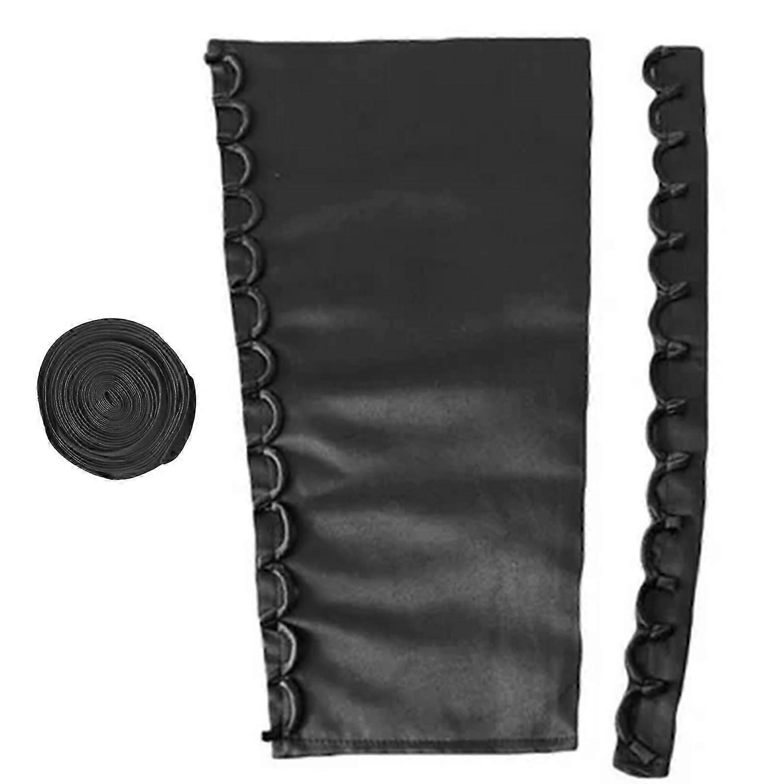 4Meter Satined Corset Back Kits with Adjustable Rope Shield Buttonhole Cord for Bridal Wedding Gowns and Evening Dresses  champagne