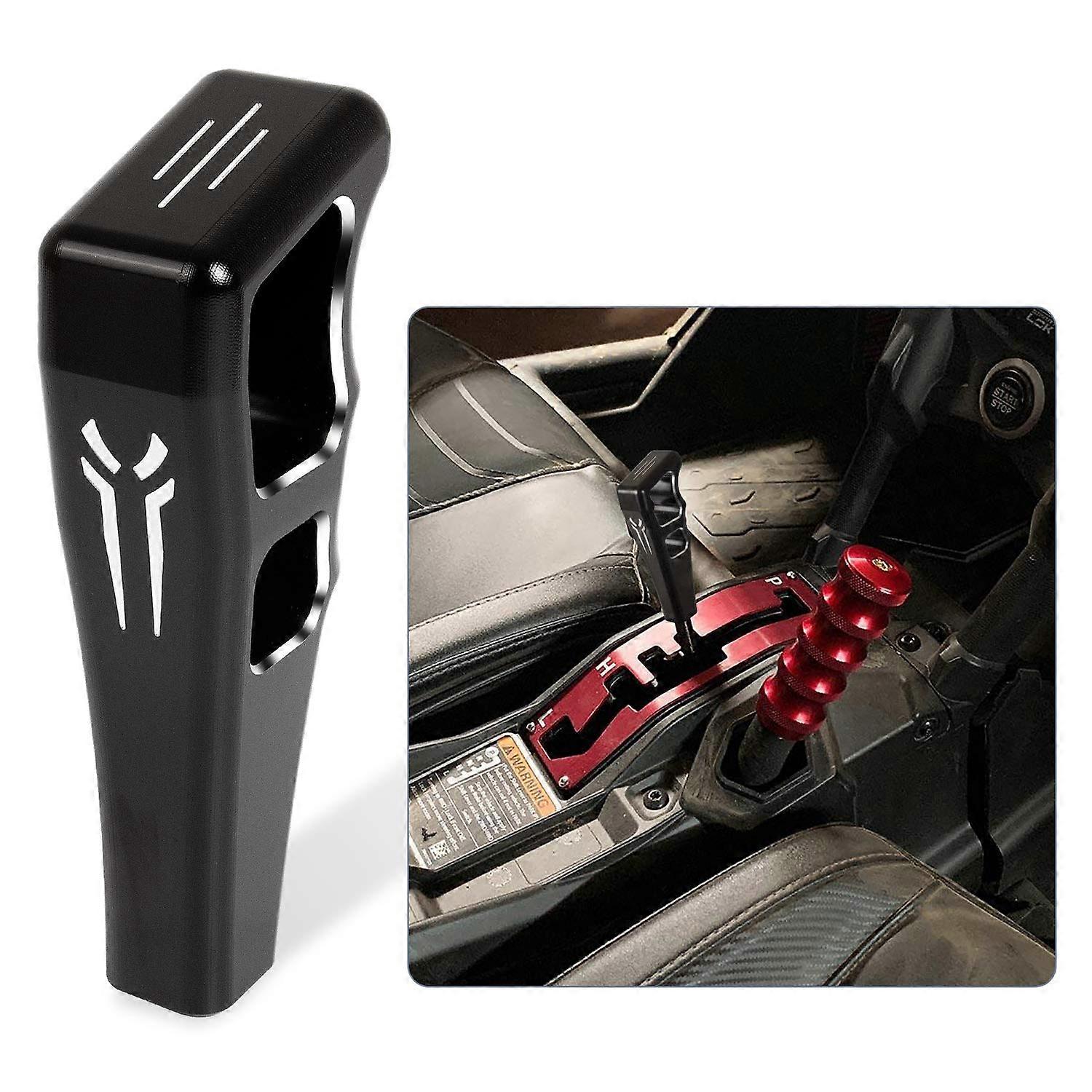 UTV Shift Knob Gear Selector Shift Knob Grip Aluminum Compatible with 2017 Can Am Maverick X3 / X3 MAX Replace 715004866