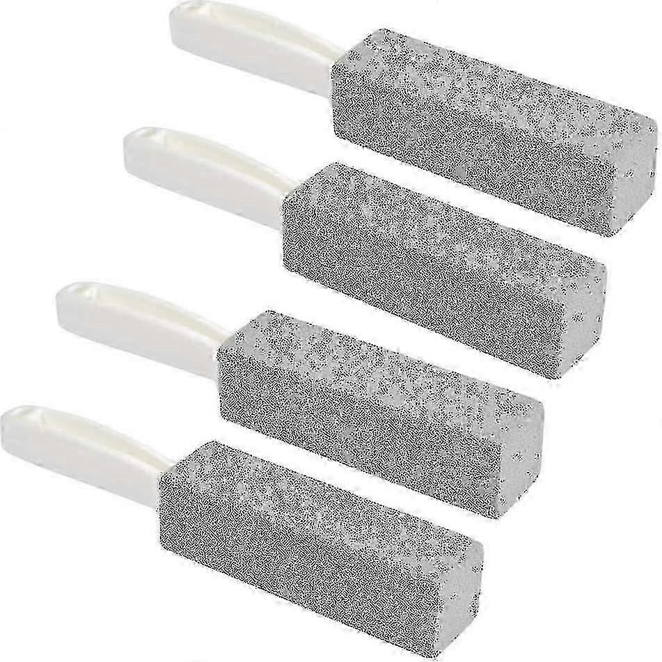 Detergente per WC in pietra pomice con maniglia - Pietra per la pulizia della pomice del WC Compatiblgrey 4pz