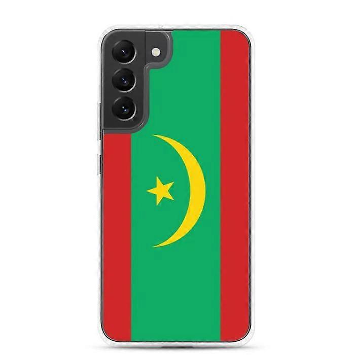 Phone Case - Samsung - Galaxy S22 Plus - Flag of Mauritania - Soft - Multicolored