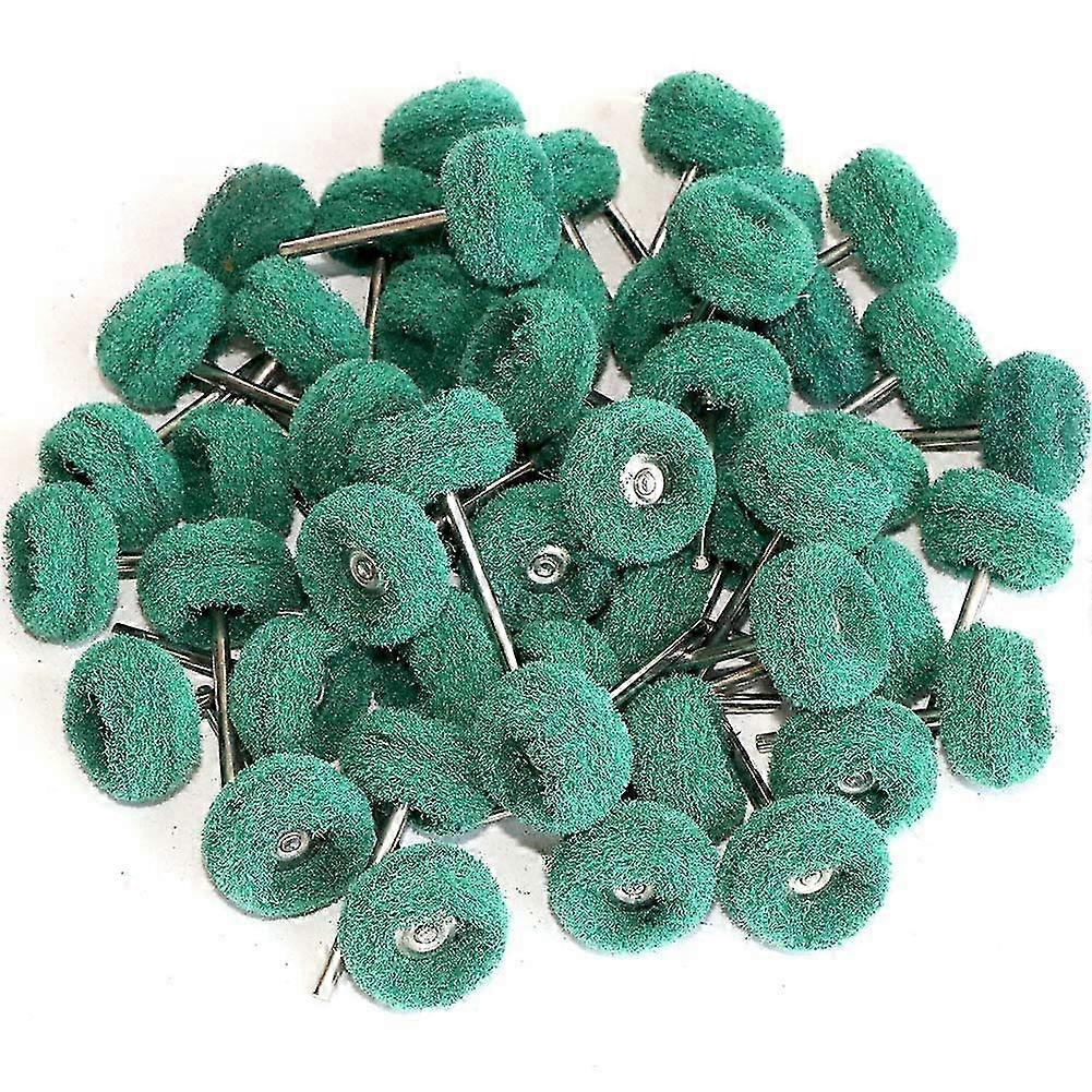 Rotary Tool Buffing Polishing Wheel Set, 50pcs Scouring Pad Brush Kit
