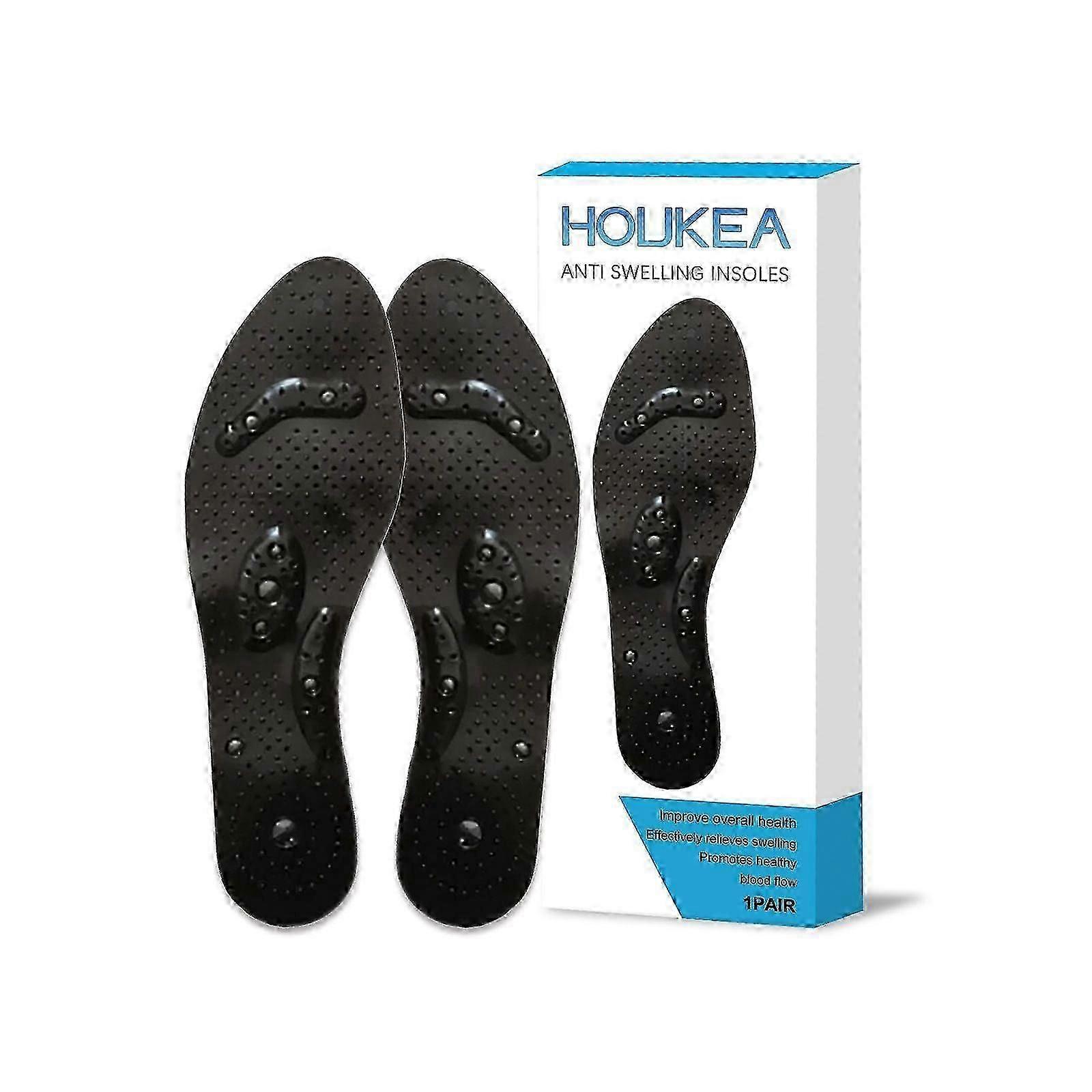 Houkea 足部护理鞋垫日常身体锻炼按摩轻质透气轻质足部护理鞋垫