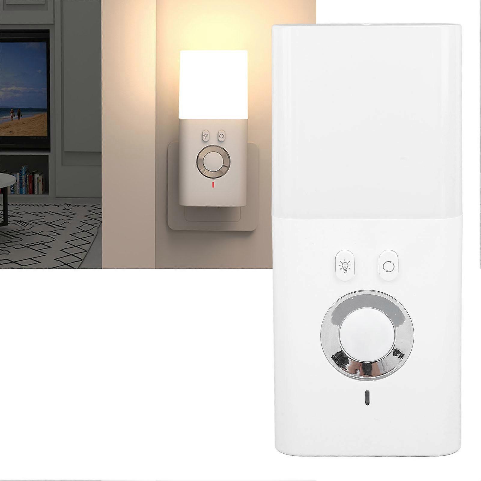 Reading Book Light 4000K Soft White with RGB Backlight Plug in Night Light for Bedroom EU Plug 220-240V 