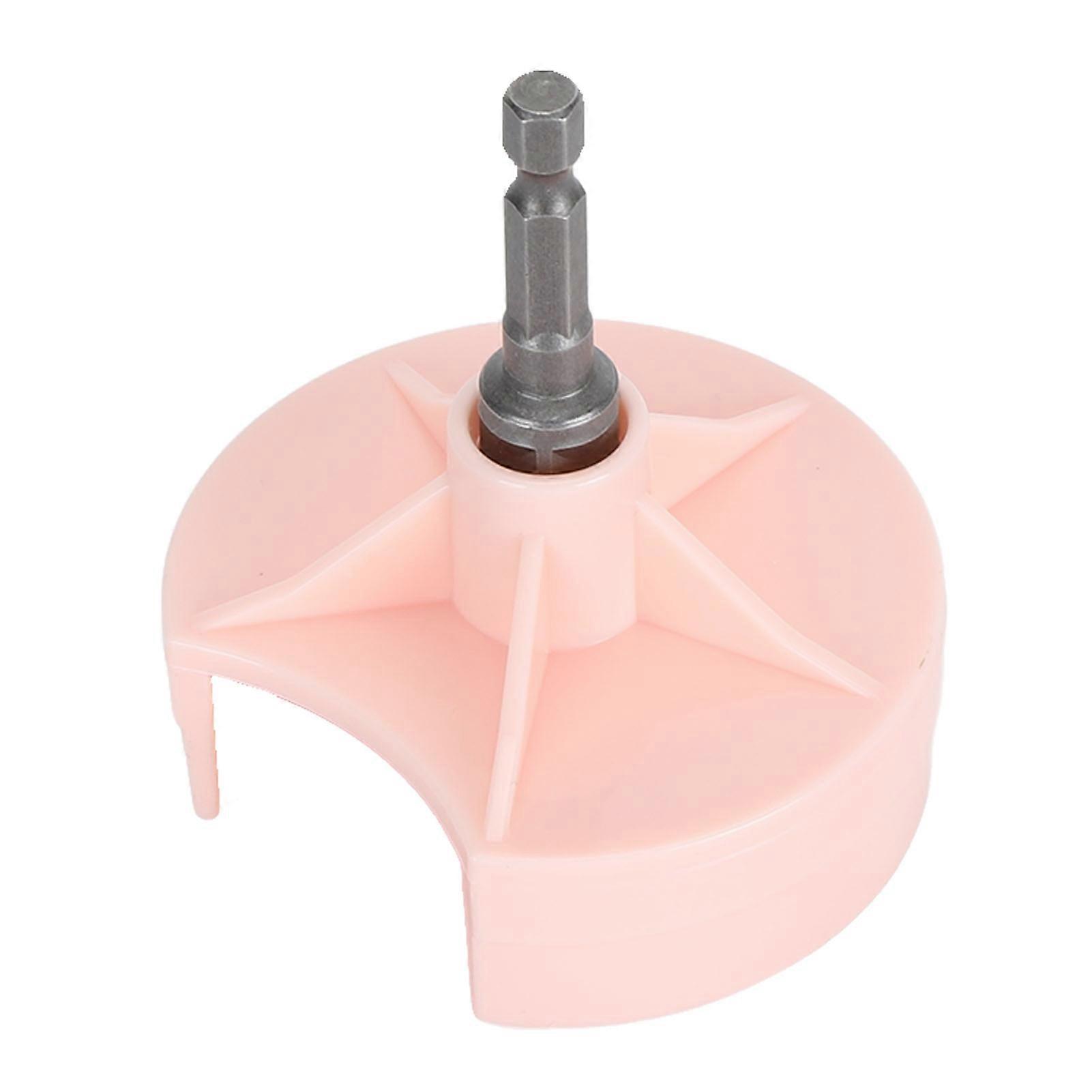 Knitting Machine Adapter Quick Knit Replaceable Crochet Machine Adapter with Hex Bit DIY Needle Crochet Drill Power Attachment Pink 