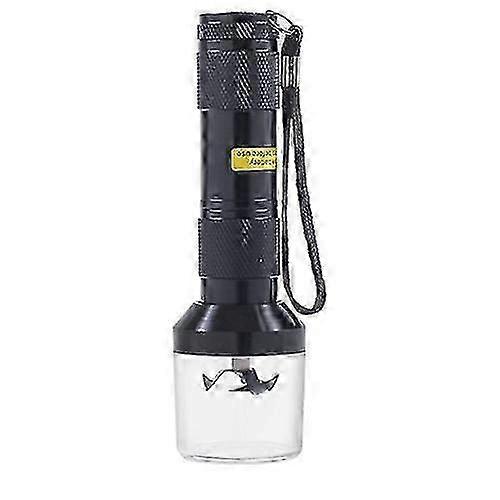 Electric Aluminium Herbs Leaf Flashlight Grinder Crusher Mull Pollinator Metal