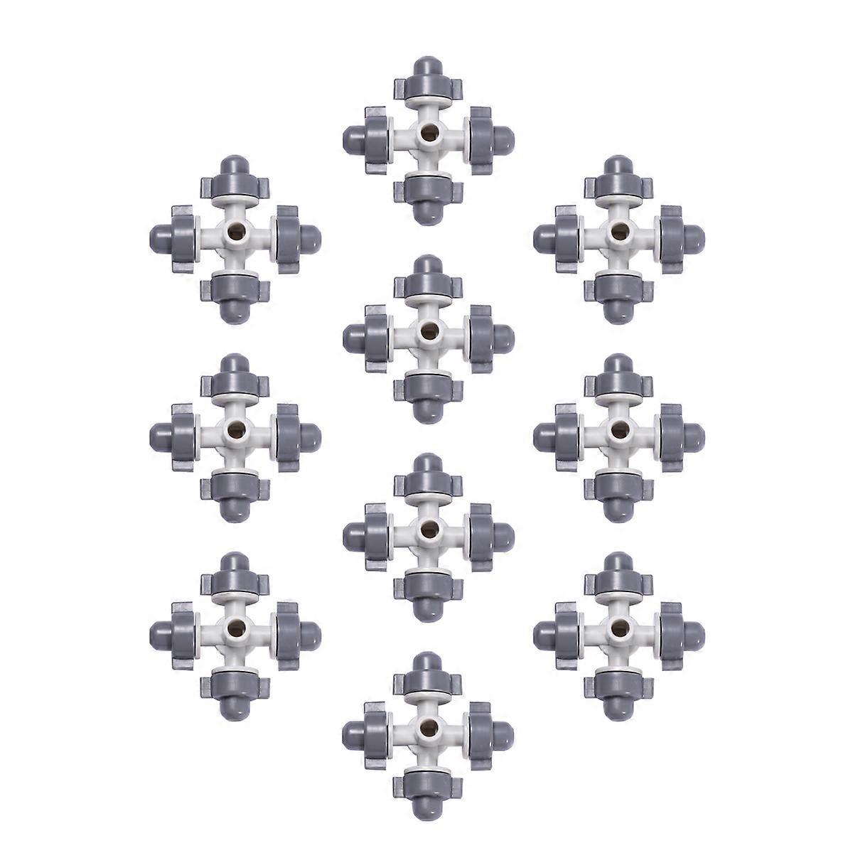 Efficient Four-Way Atomizing Nozzle for Controlled Water Dispersion